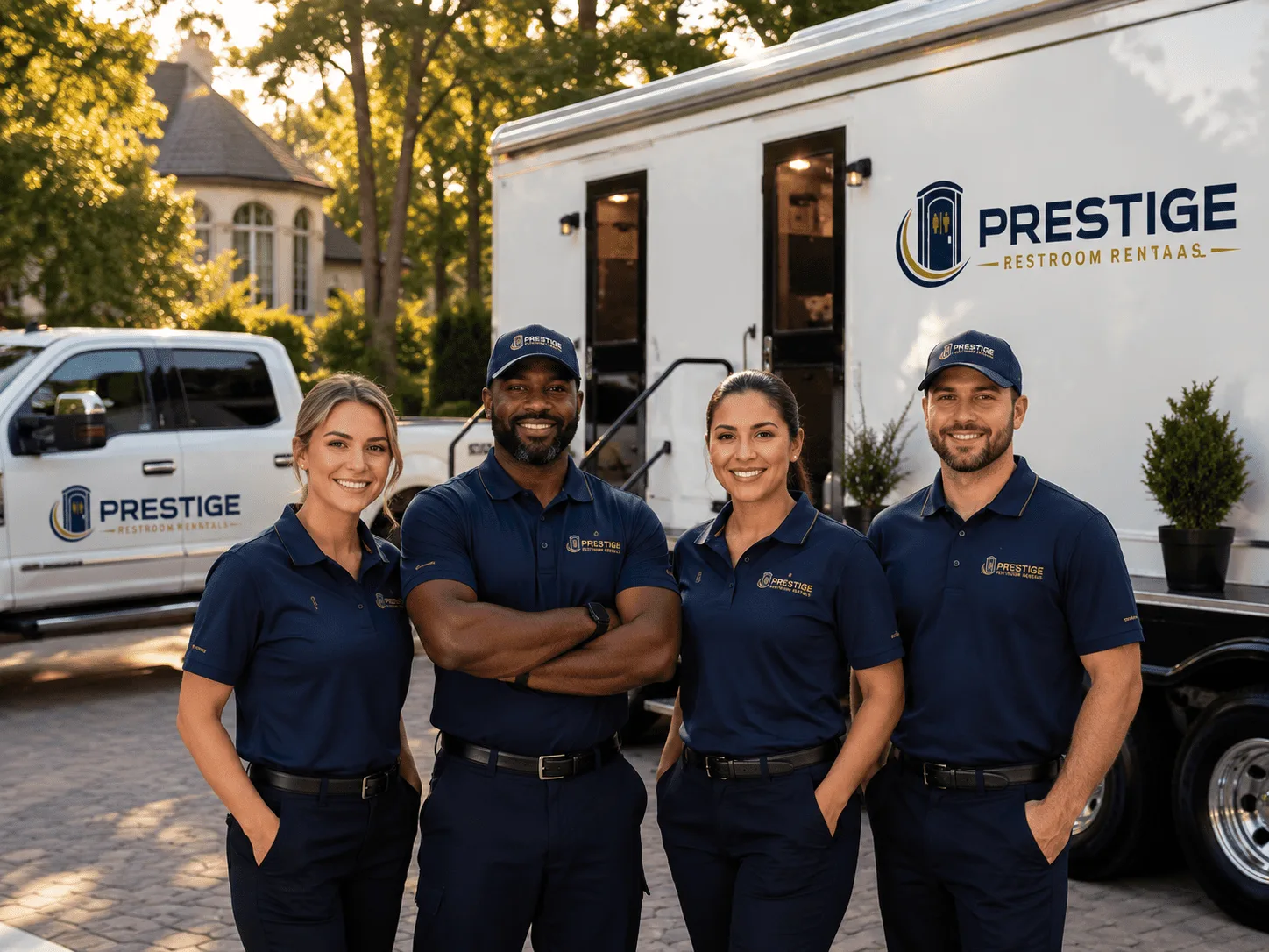 Trusted Luxury Portable Restrooms company in Silver City, MS